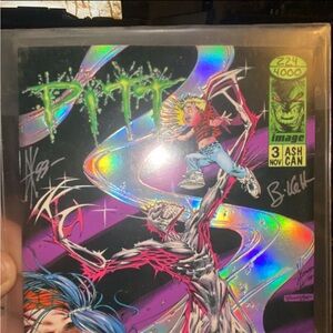 Pitt ashcan #3 autographed signed good condition